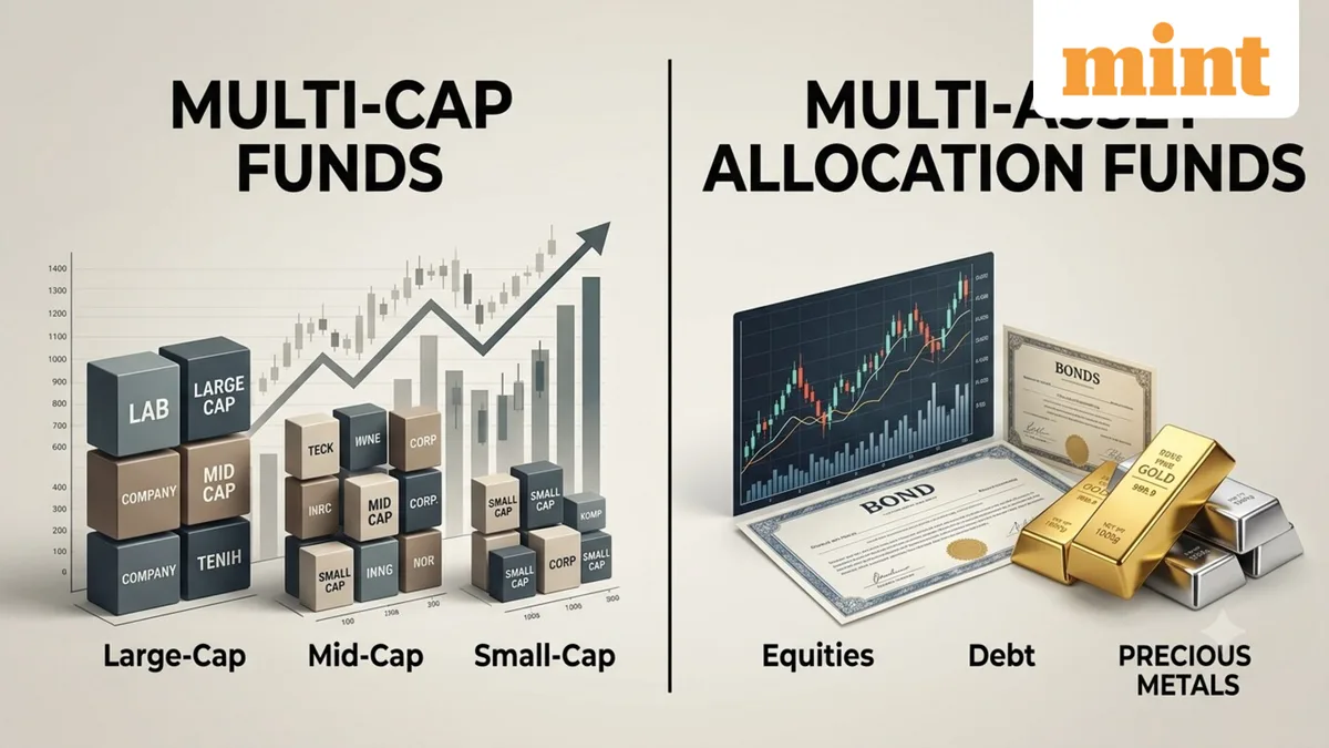 Multi-cap vs multi-asset allocation mutual funds returns race: Key differences, 1, 3 and 5-year returns compared here