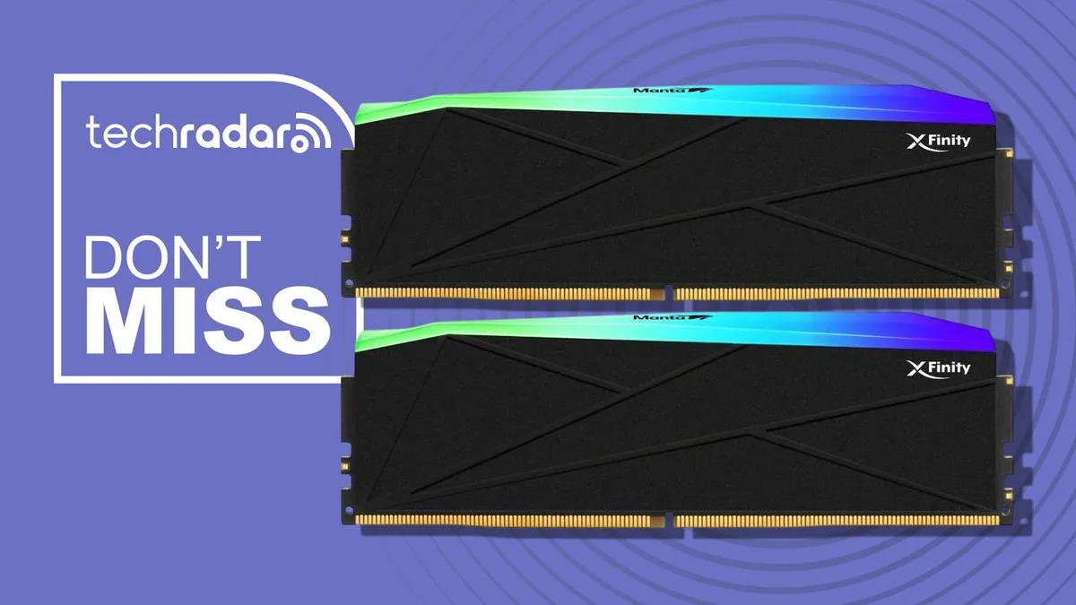 DDR5 prices are painful right now, but you can save on 32GB of V-Color Manta XFinity RGB RAM with Newegg's special coupon