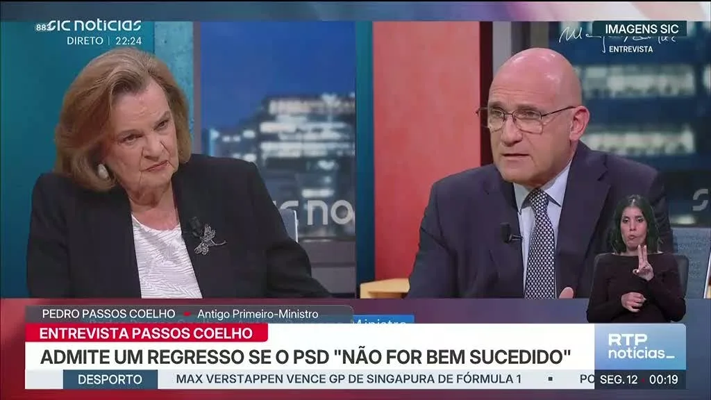 Os avisos de Passos Coelho e a porta aberta ao regresso