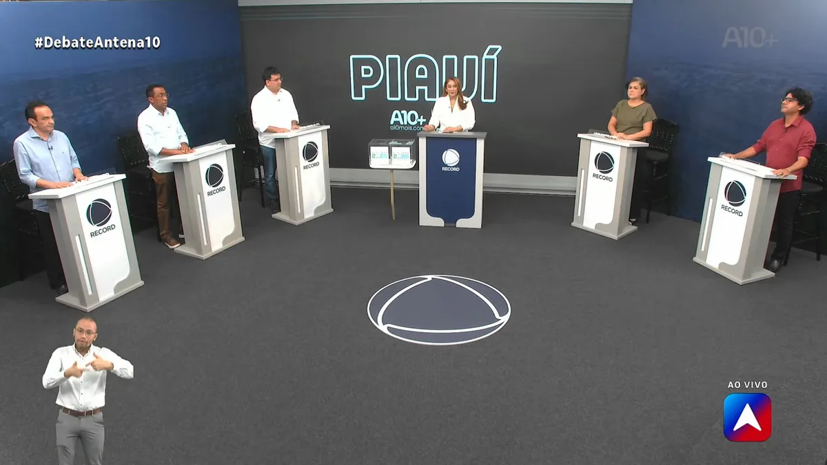 Falta d'água, criminalidade e emprego dominam debate ao Governo do Piauí