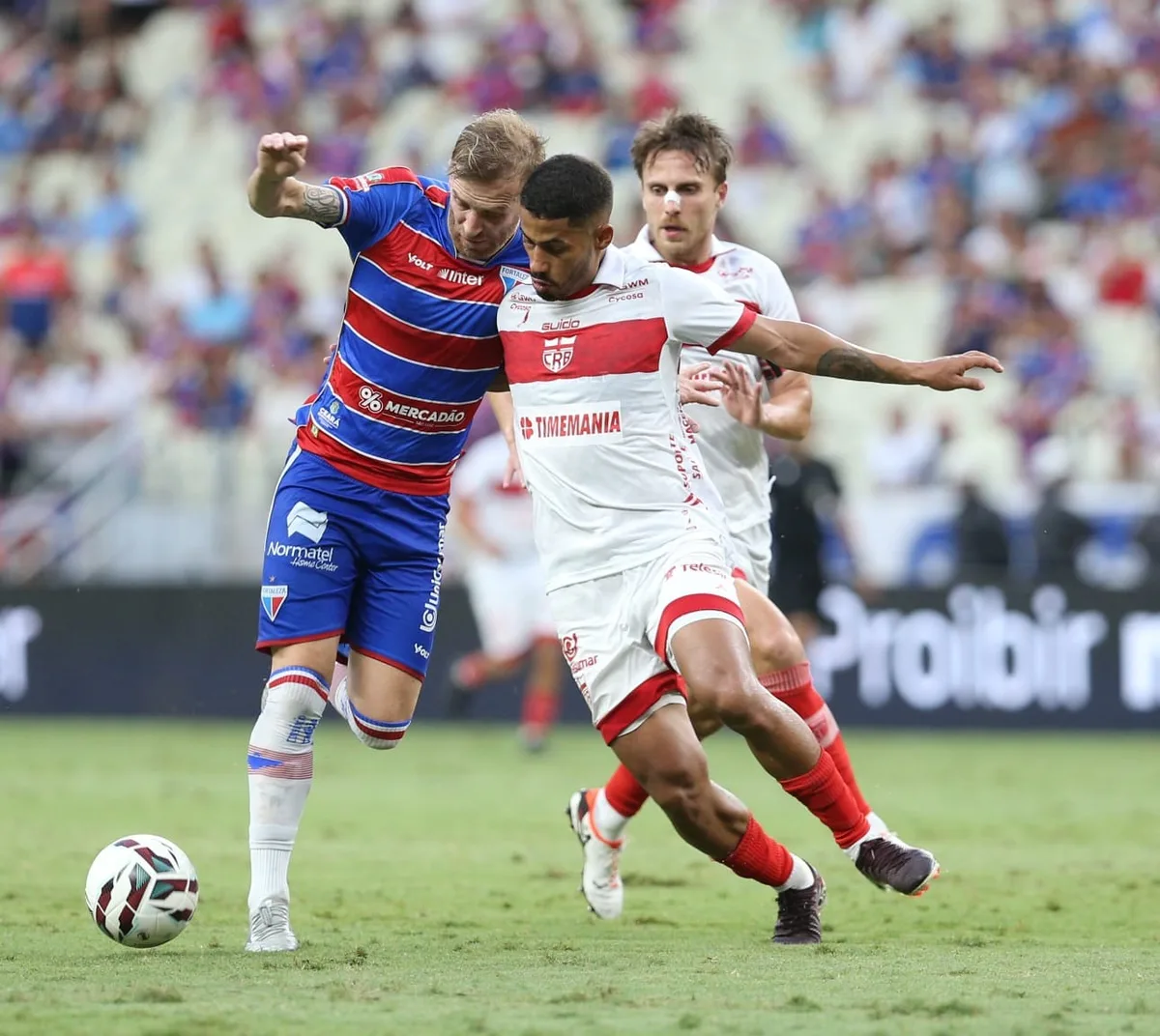 Análise: CRB envolve o Fortaleza em boa parte do jogo, mas precisa melhorar o sistema defensivo
