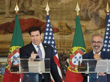 Rubio visits Portugal, praising a 'great ally' and looking to build deeper ties