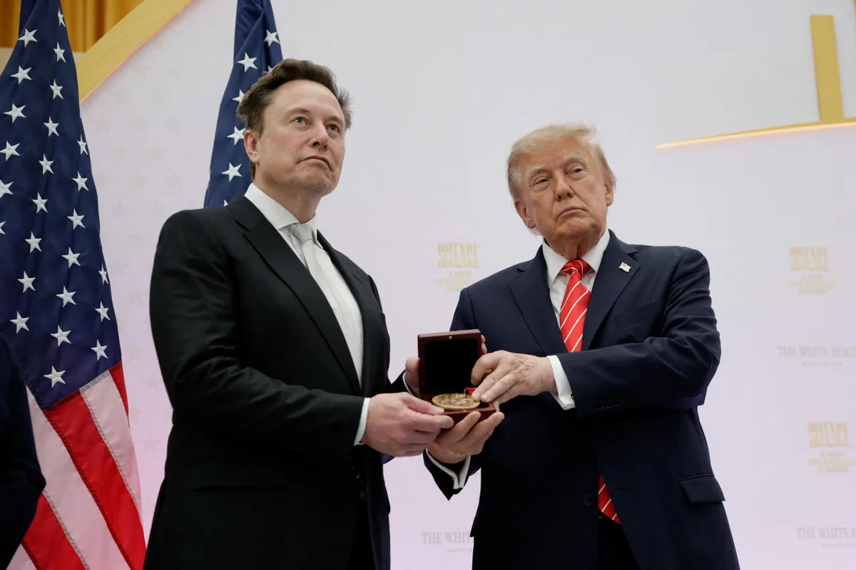 Trump honours Elon Musk with National Medal of Science at White House