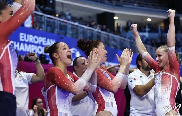 Championnats d’Europe de gymnastique : Le quatre à la suite pour Elena Colas, la France en bronze au concours par équipe