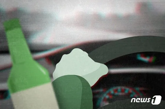 도로 한복판에 차 세우고 잠든 40대 만취 운전자 입건
