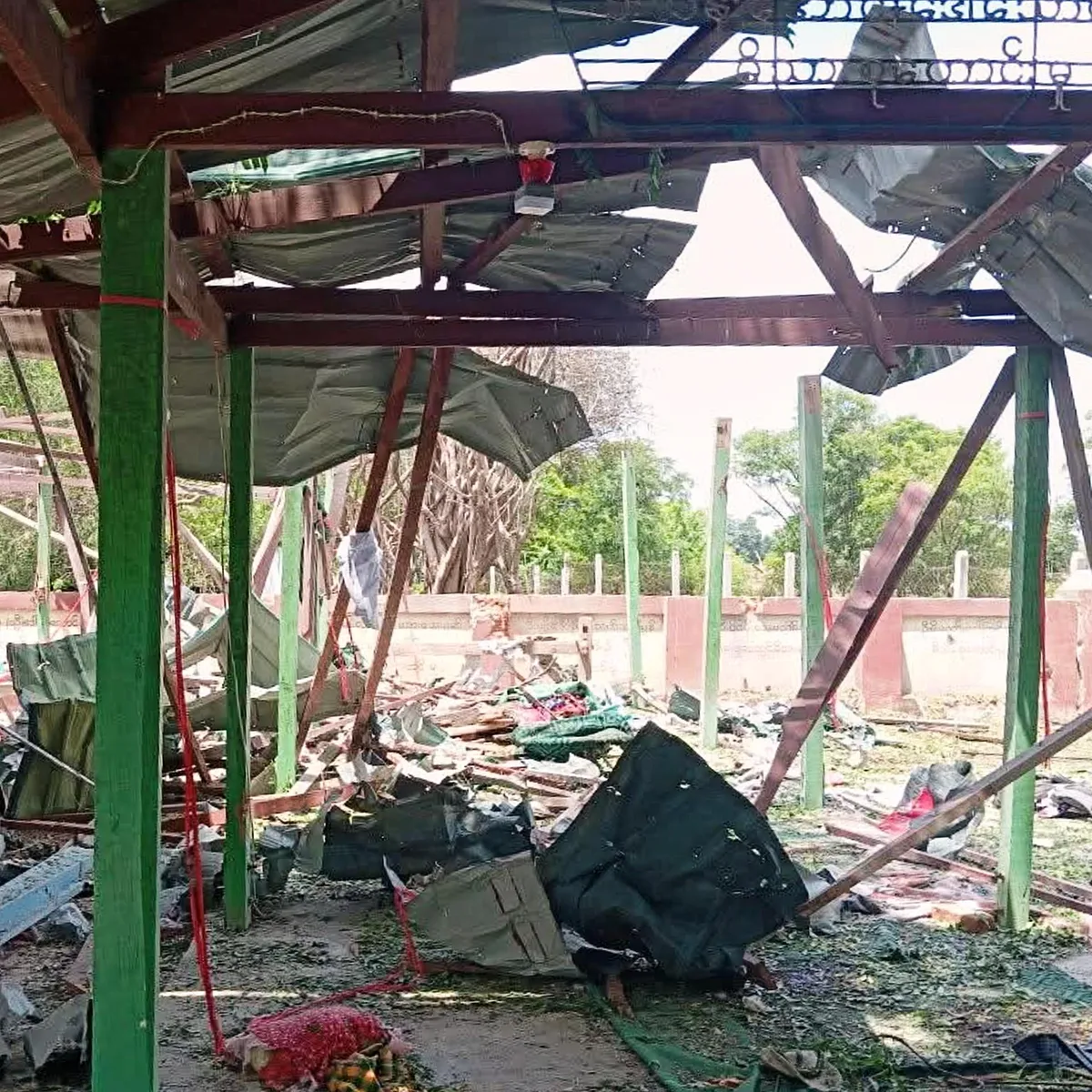 Myanmar - Zahlreiche Tote bei Luftangriff auf buddhistisches Kloster