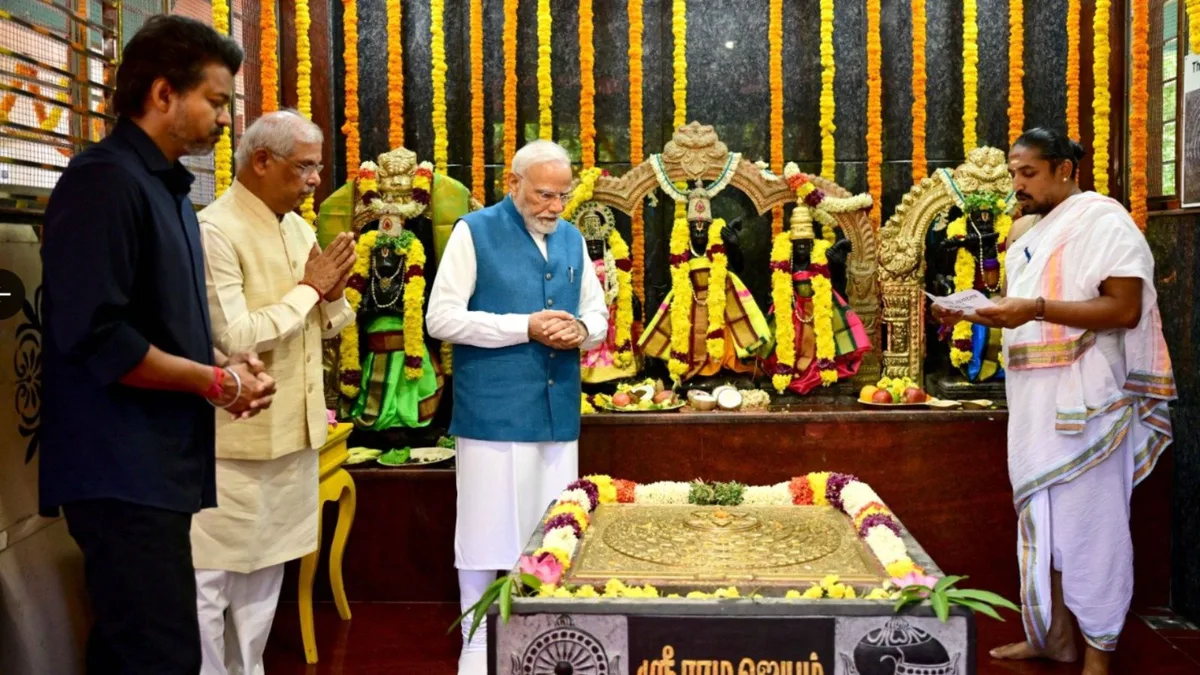 Why Vijay’s temple visit with Narendra Modi goes beyond routine protocol