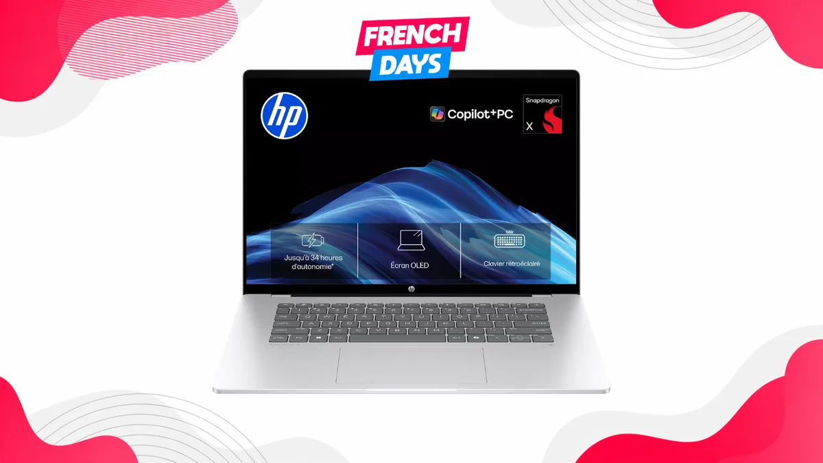 -300€ sur le HP OmniBook 5 : la bonne opportunité French Days pour changer de PC portable
