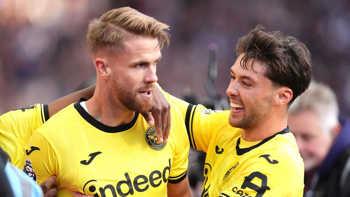 Brentford still unbeaten after Ajer levels at Villa