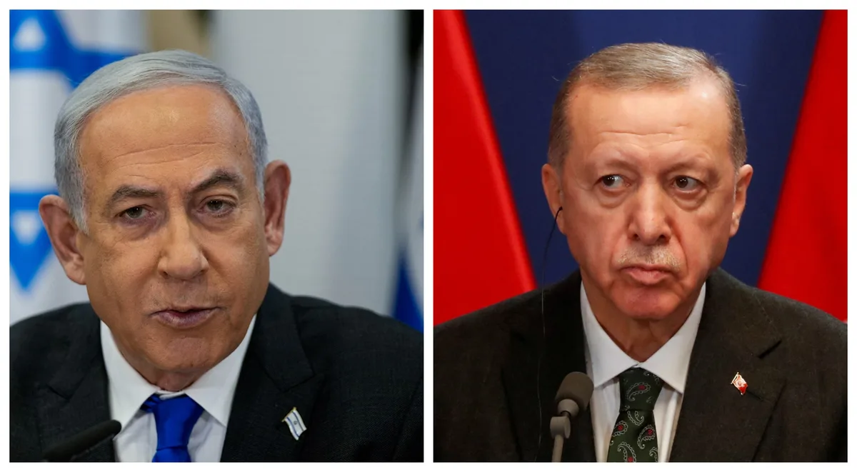Turquia emite ordem de prisão contra Netanyahu por detenção de ativistas