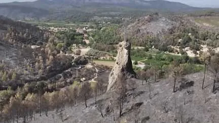 Incendies dans le Var : à Correns, des sols brûlés et un risque accru d'inondations