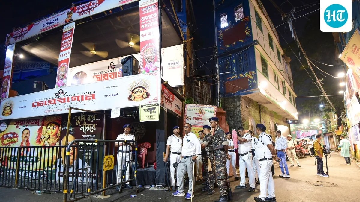 Kolkata Durga Puja pandal stampede kills 19, organisers detained, TMC targets BJP | Top updates