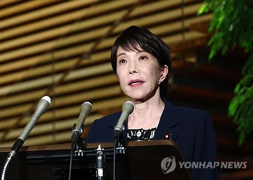 다카이치, '무라야마 담화' 계승 재차 밝혀…"역대 내각 입장 유지"