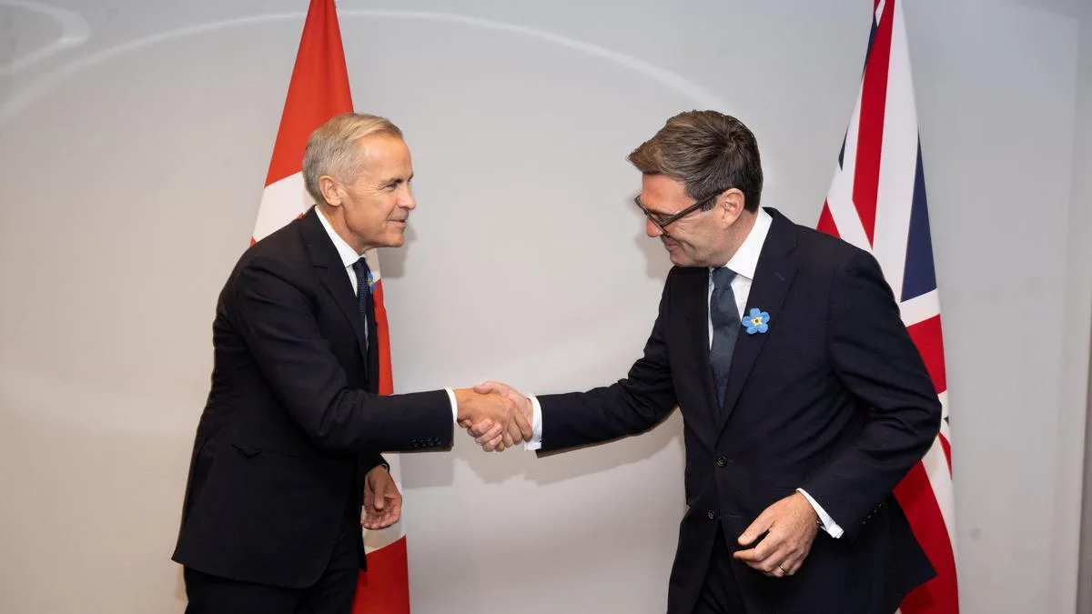 U.K. PM Burnham and Canada’s Carney discuss AI challenges, stress cooperation on online safety