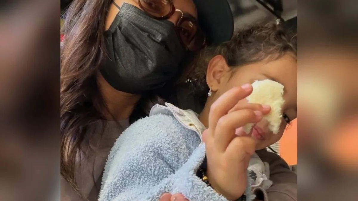 Priyanka shares family moments: Malti Marie embraces her desi side