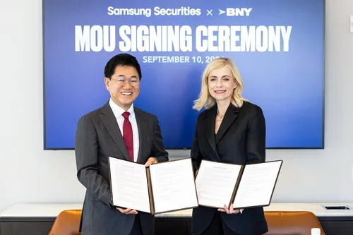 삼성증권, 글로벌 금융그룹 BNY와 포괄적 업무협약 체결