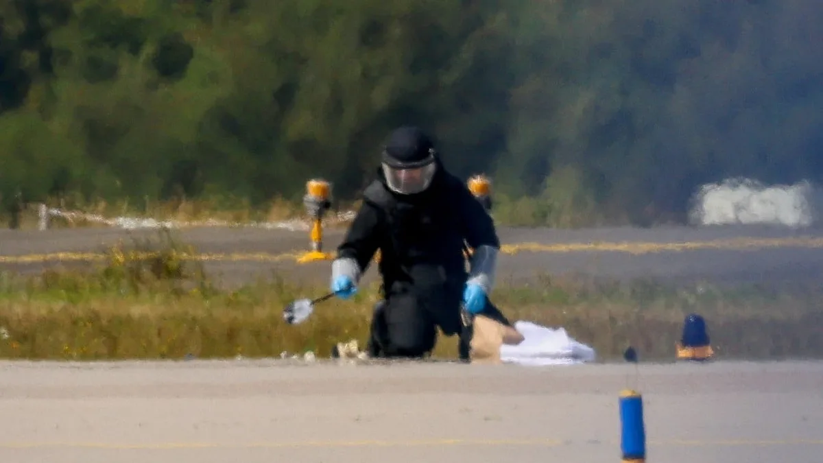Germany plans anti-sabotage shield after airport drone attack