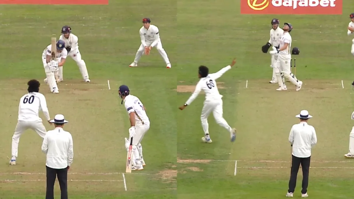 Ignored Indian Spinner's Dream Delivery Ends Ben Stokes' Stay At The Crease In County Championship. Watch