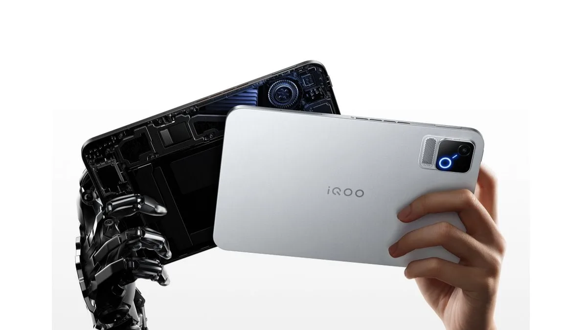 iQOO Pad Ultra Real-Life Images Leak Ahead of Launch; Cooling Vents, Narrow Bezels Revealed