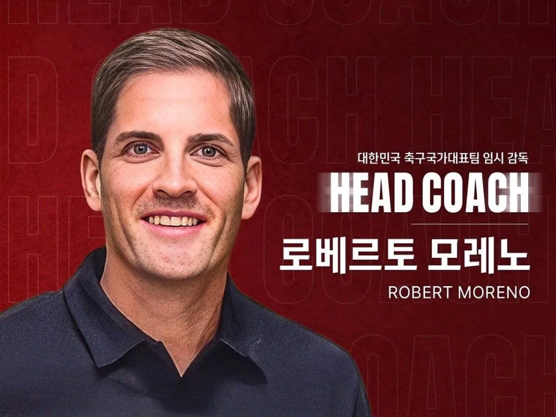 Robert Moreno, de La Roja a nuevo seleccionador de Corea del Sur: “Tiene un amplio conocimiento del fútbol coreano y gran capacidad de análisis”