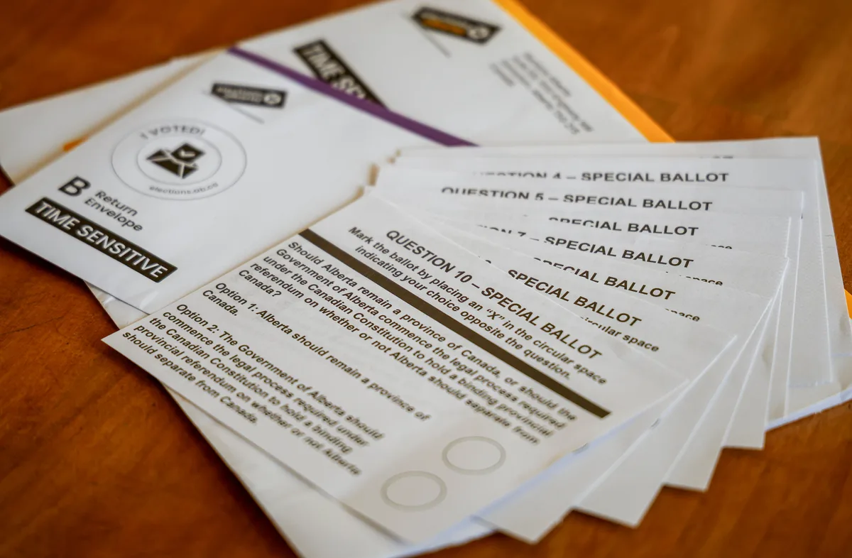 The other nine questions in the Alberta referendum