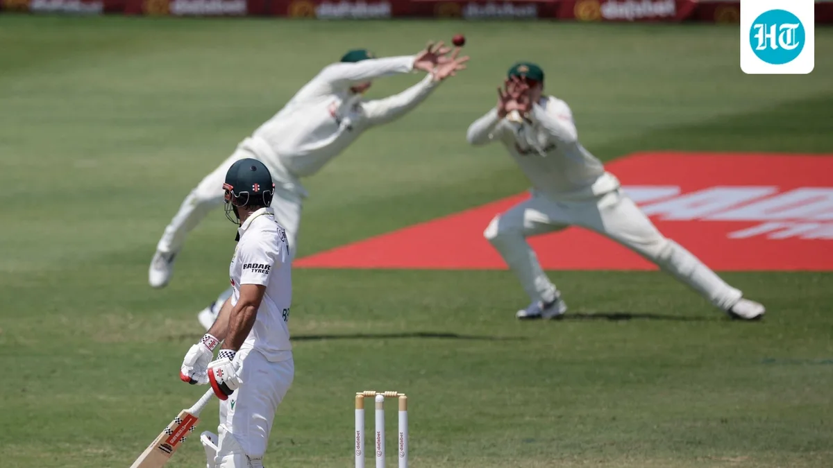 Steve Smith overtakes Joe Root to become the record-holder for most catches in Test cricket