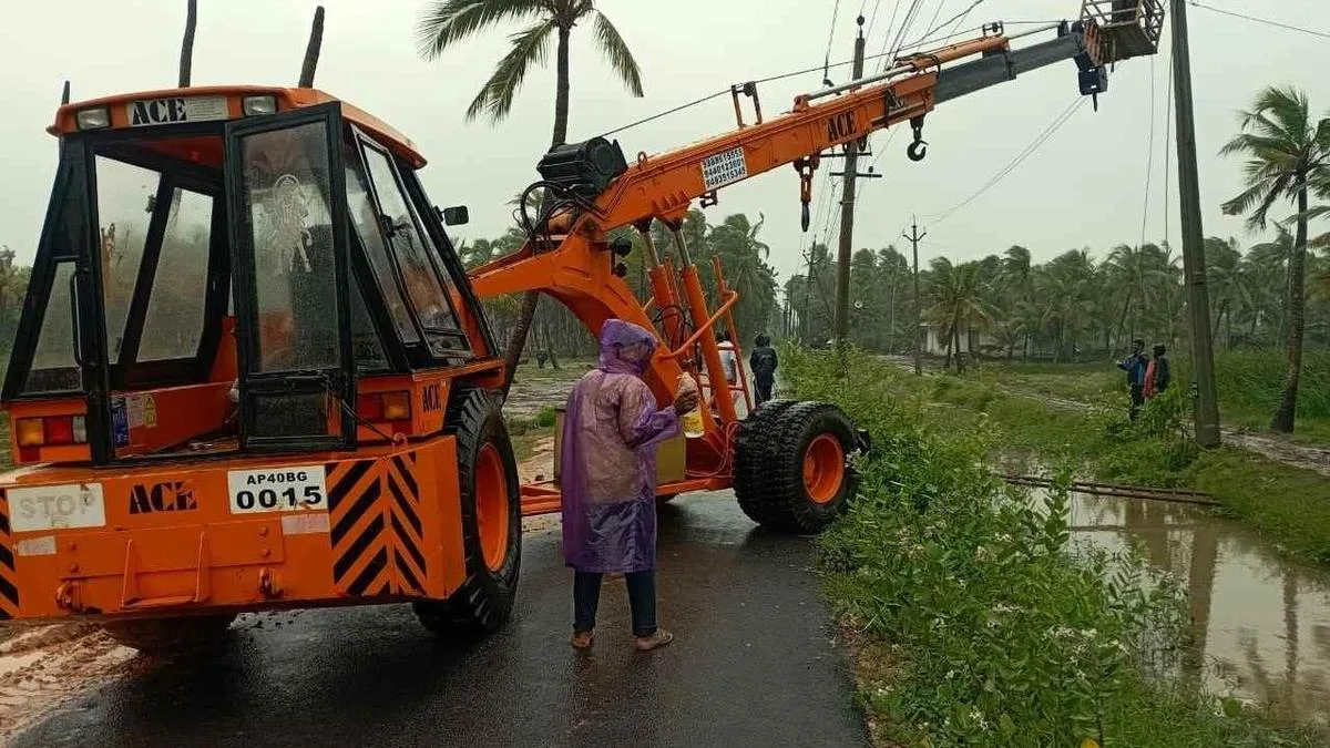 Power supply restored on war footing across rain-hit north coastal districts, says EPDCL chief