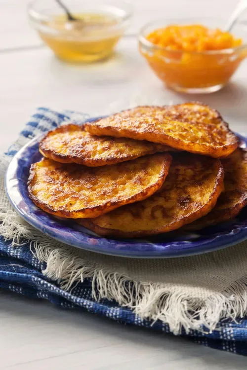 Easy South African pumpkin fritters with cinnamon sugar