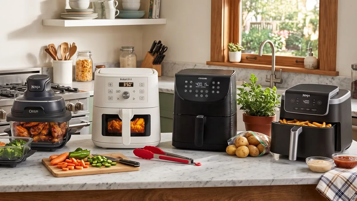 I'm a home appliances expert, and these are the air fryers I'd recommend for students — plus my top tips on how to choose