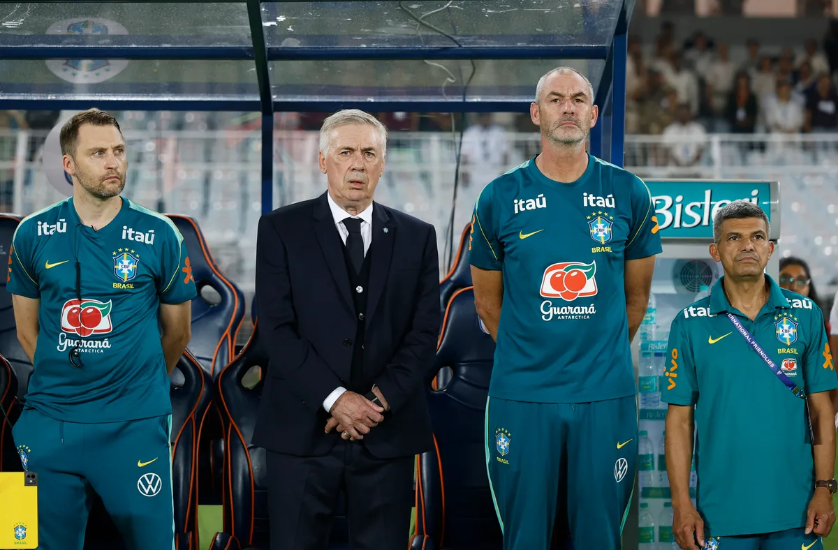 Seleção brasileira: Ancelotti fará última convocação do ano no dia 29 de outubro