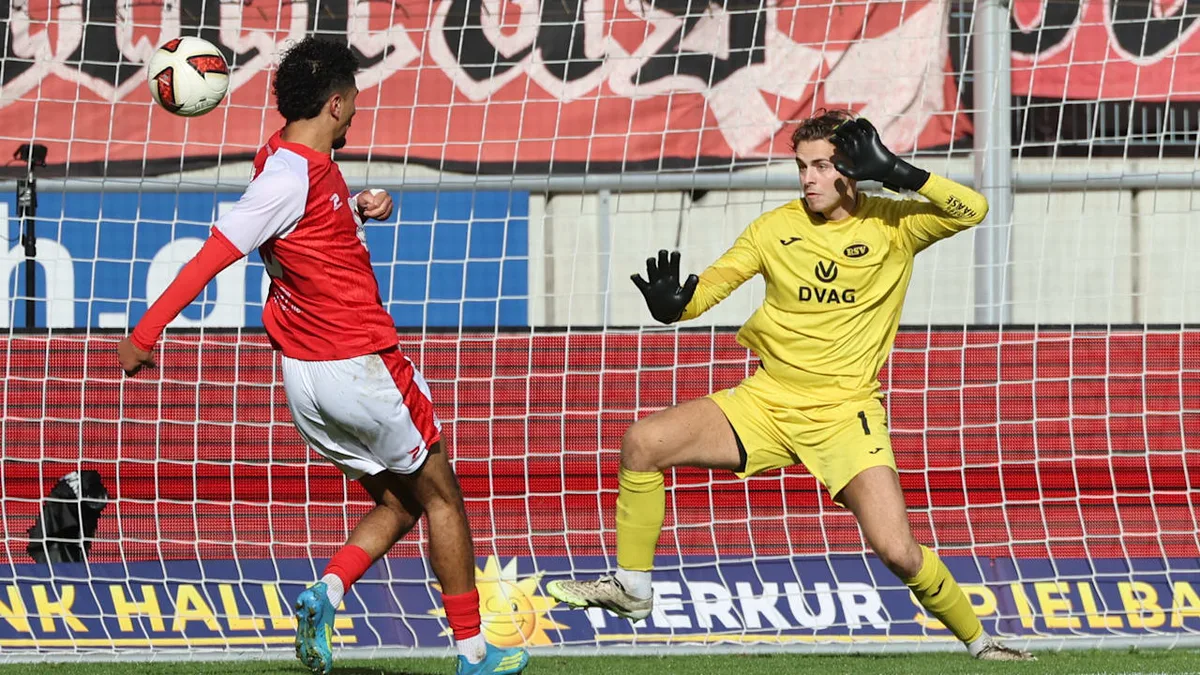 Doppelte Überzahl gegen Neuling - Atilgan erlöst den Halleschen FC
