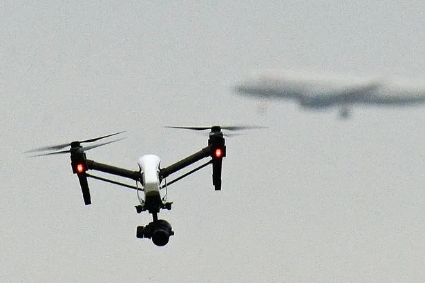 Passenger plane just feet away from hitting drone in near-miss over UK
