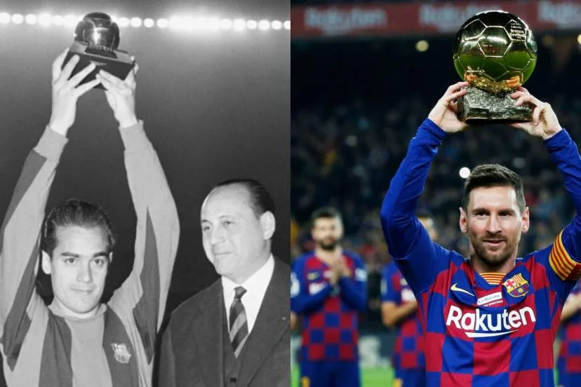 De Luis Suarez à Lionel Messi, la longue tradition des Ballons d'Or du FC Barcelone