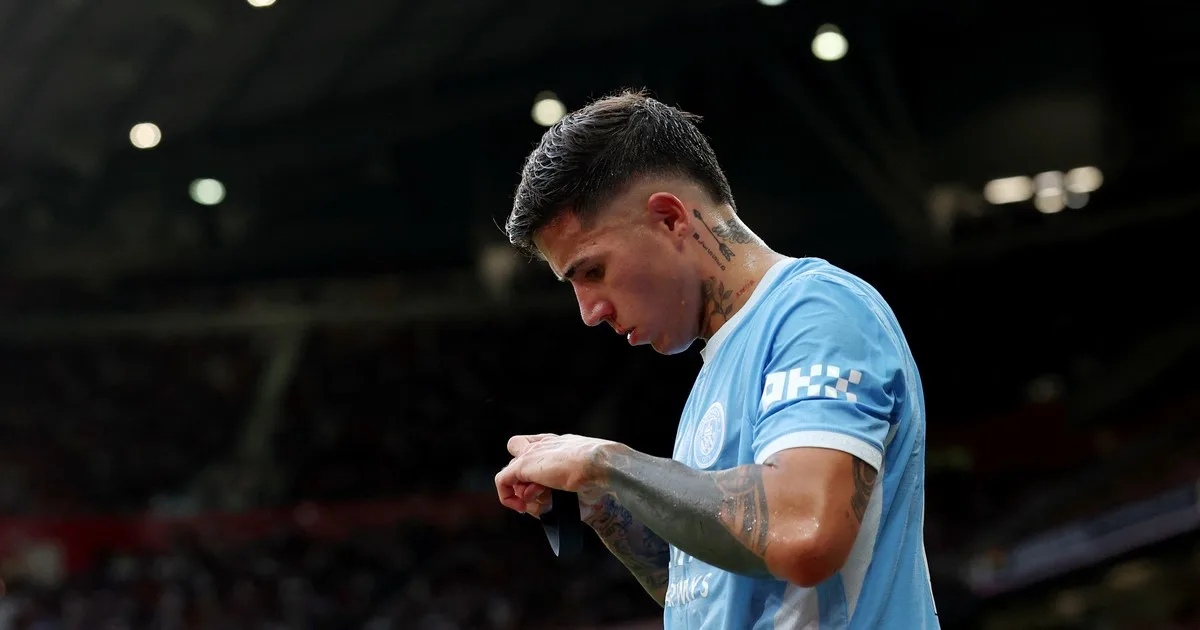 El tremendo video que publicó el City del partidazo de Enzo en el clásico de Manchester