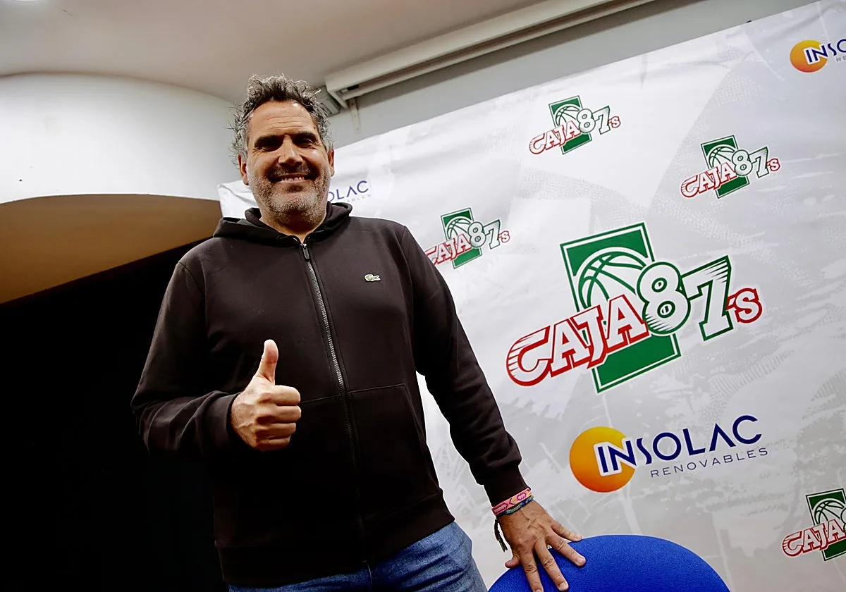 Gonzalo Crespo, presidente del Caja 87: «Seguiremos subiendo peldaños hasta llegar al objetivo que todos tenemos en la cabeza»