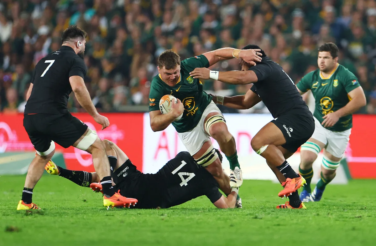 All Blacks draw first blood in series against Springboks
