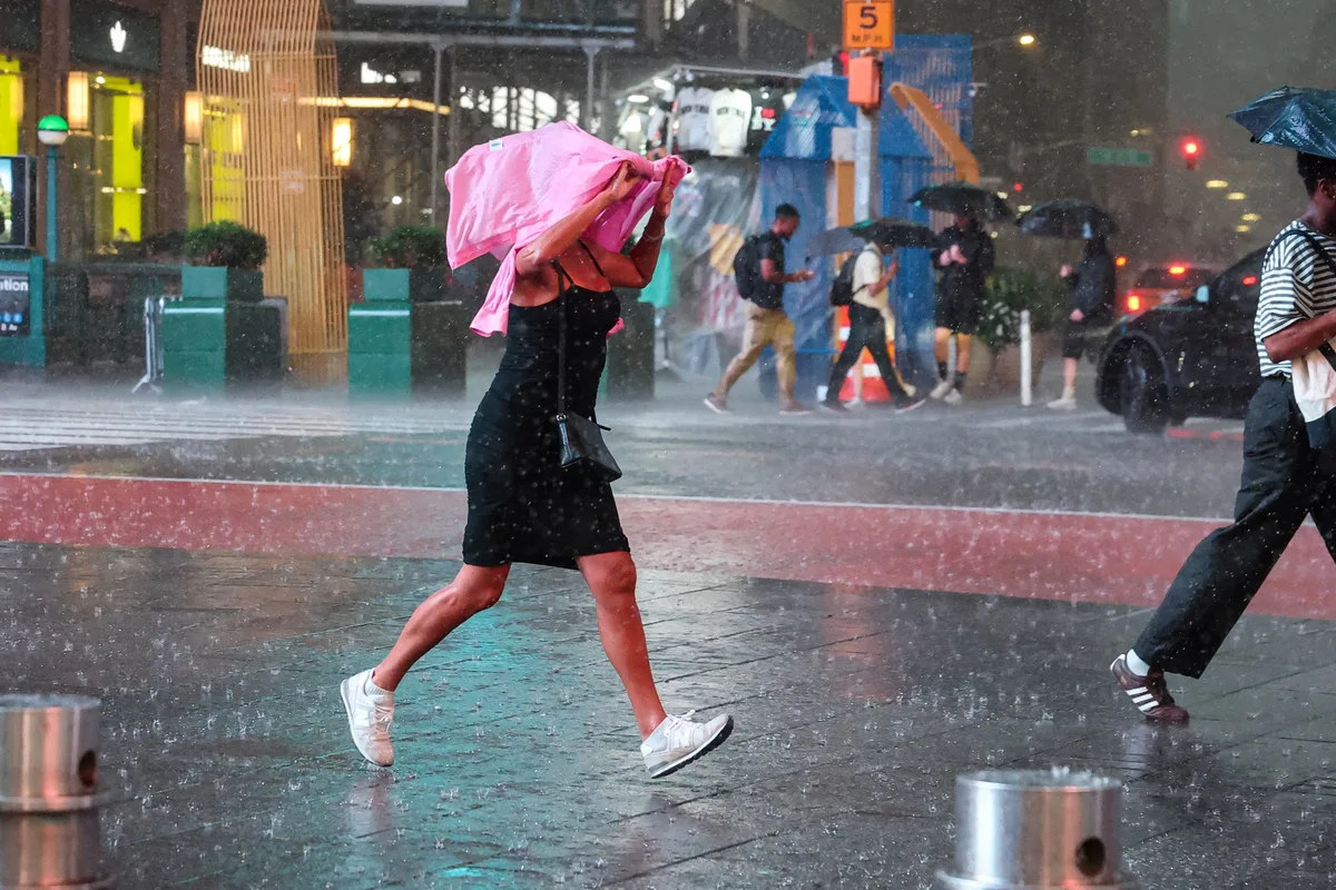 Nueva York podría tener lluvias intensas este domingo: estas son las zonas donde existe riesgo de inundaciones