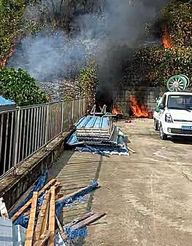 용인 처인구 야산서 불…임야 500평 소실