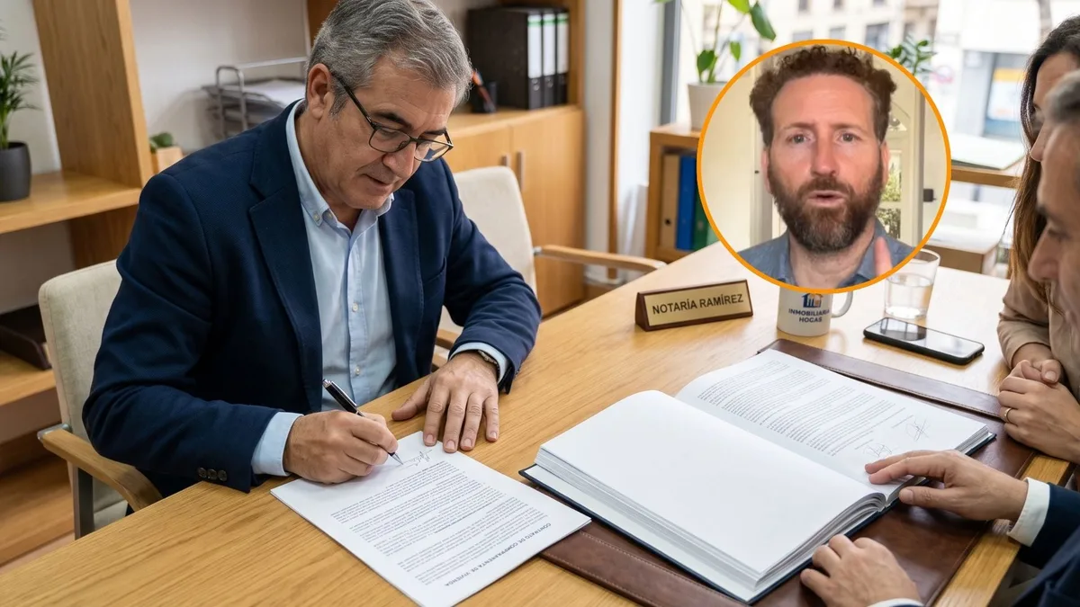José María Paez, perito: “Si vas a firmar un contrato para la compra de tu piso y ves una hoja blanca, no lo hagas”