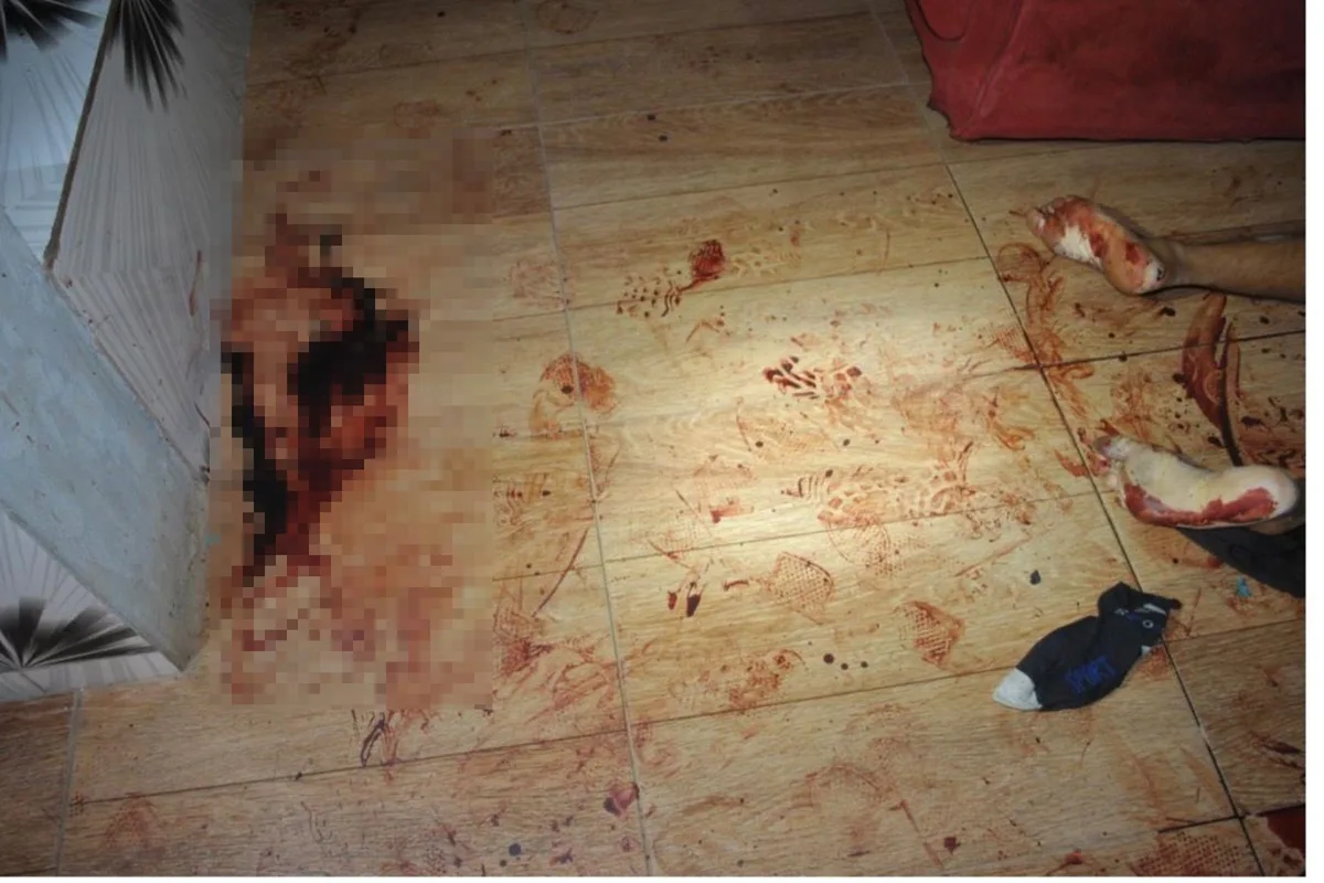 Suspeito de matar homem com 20 facadas é deixá-lo em poça de sangue é preso