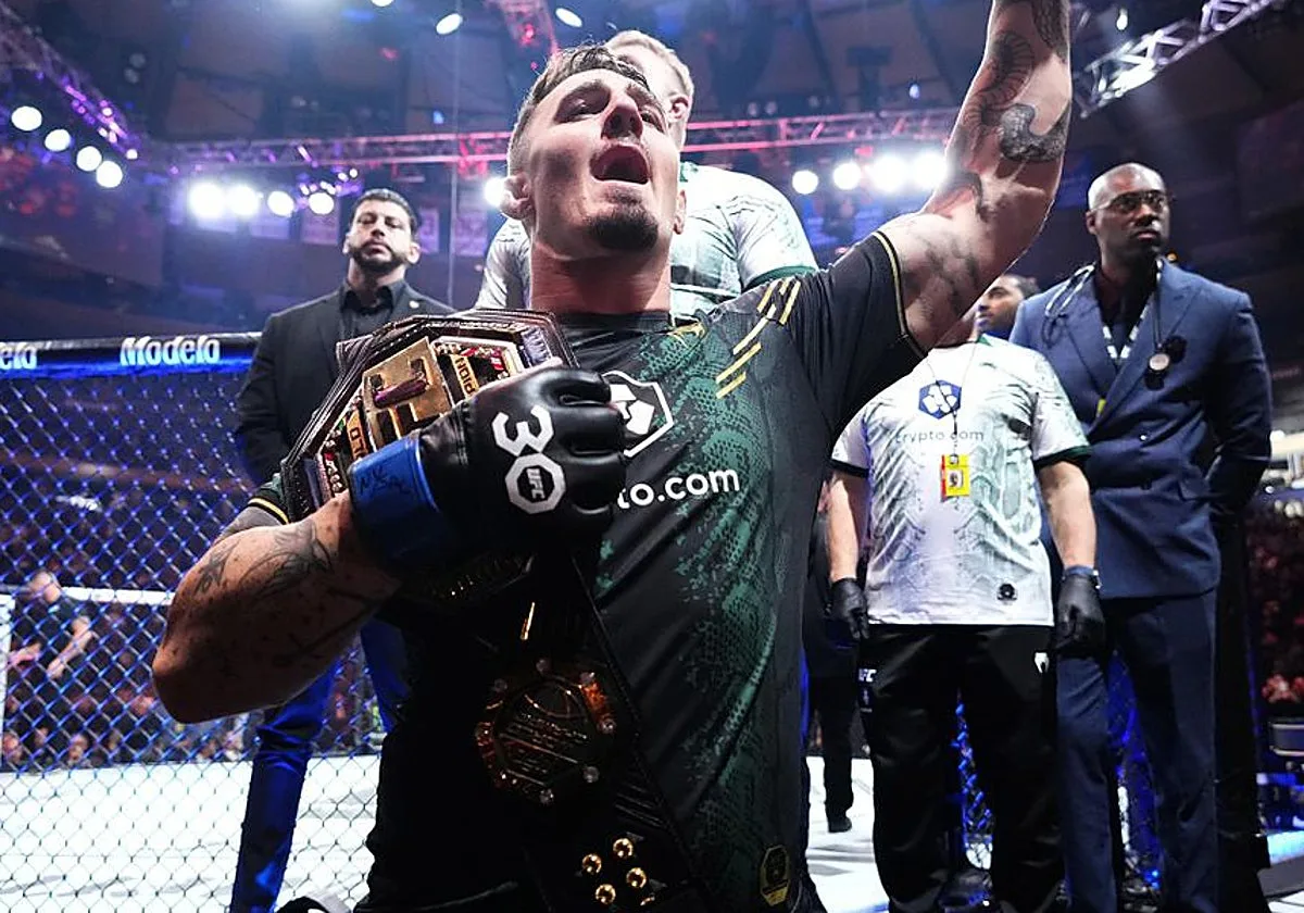 El campeón del peso pesado de la UFC, Tom Aspinall, deja su título vacante