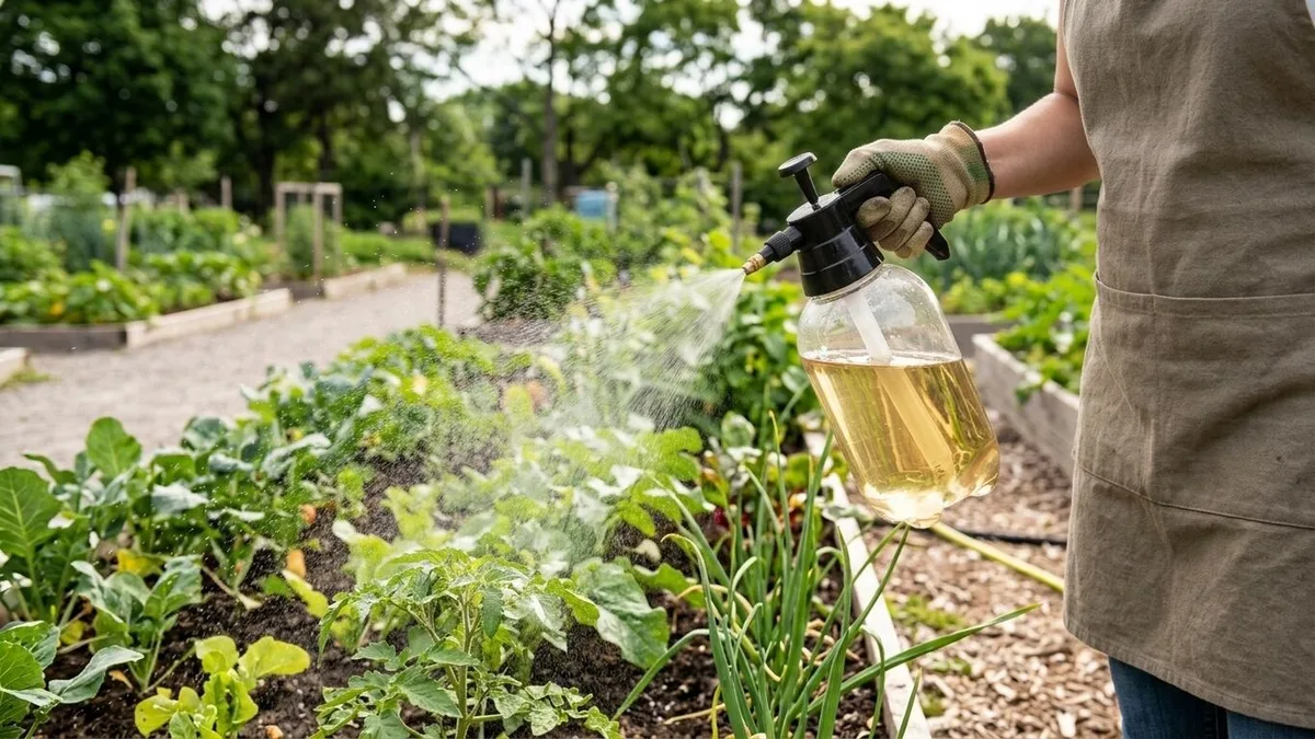 Rociar las plantas con agua con cáscara de cebolla y ajo: para qué sirve esta mezcla y por qué recomiendan usarla