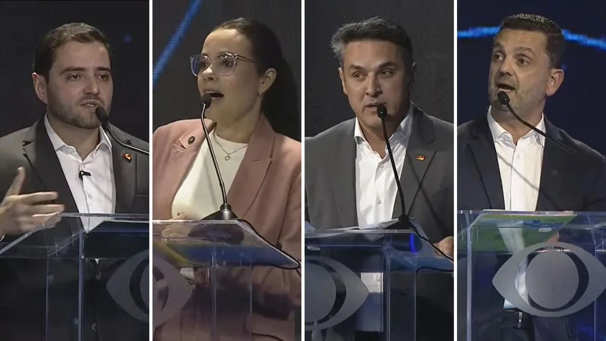 Em novo debate, candidatos ao governo do RS buscam explorar pontos fracos de adversários