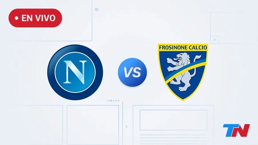 Napoli vs Frosinone en vivo por la fecha 6 de la Serie A de Italia: hora, dónde ver y formaciones