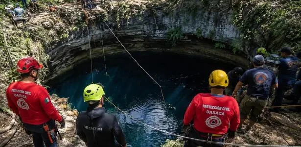 'Tem alguém aí?': pescador é achado após 15 dias preso em caverna submersa