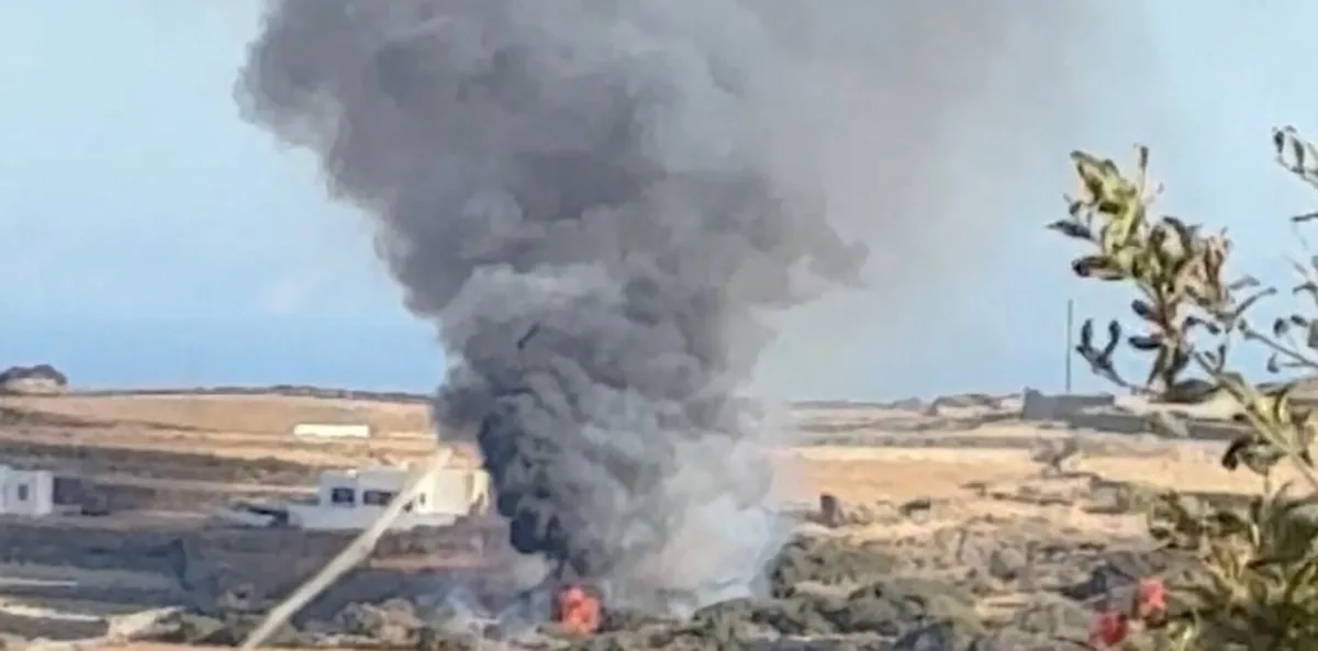 Tragedia en luna de miel: al menos tres muertos tras estrellarse un helicóptero privado en una isla griega
