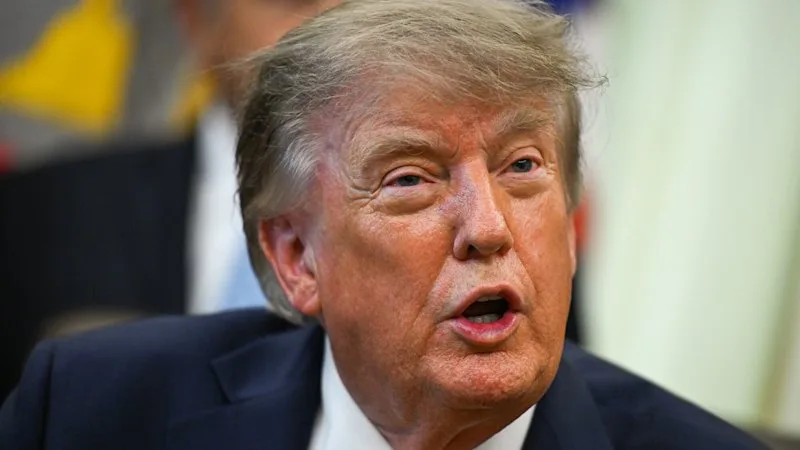 Trump shares AI video of himself wrestling tiger that killed British man at zoo