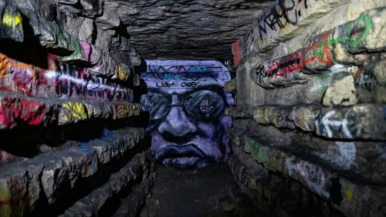 Elle voulait visiter une zone interdite: une femme blessée après une chute de 6 mètres dans les catacombes de Paris