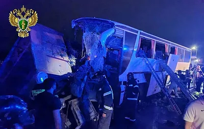 На Ставрополье после ДТП с автобусом госпитализировали 26 пострадавших