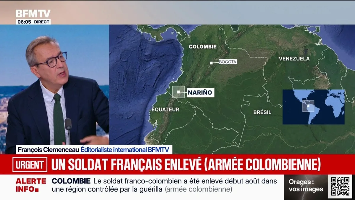 Un soldat de la Légion étrangère française a été enlevé en Colombie dans une région contrôlée par la guérilla